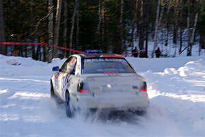 Tim Michel / Zack Goldstein Audi A4 Quattro on SS15, Agren-Hunters II.
