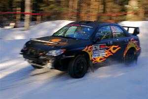 Sam Jacques / Kyle Cooper Subaru Impreza on SS15, Agren-Hunters II.
