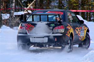 Sam Jacques / Kyle Cooper Subaru Impreza on SS15, Agren-Hunters II.