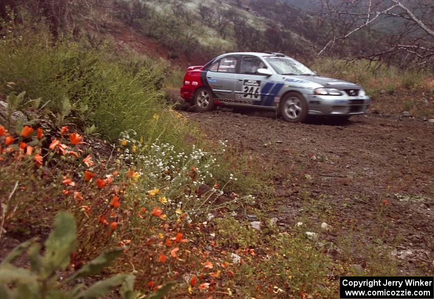 Dave Coleman / 	Amar Sehmi Nissan Sentra	SE-R on Del Sur 1