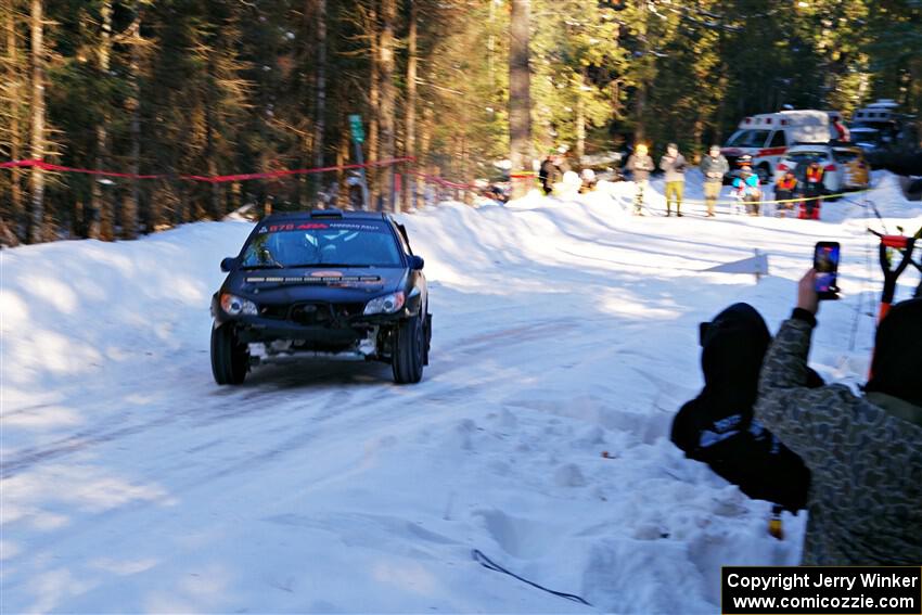 Sam Jacques / Kyle Cooper Subaru Impreza on SS15, Agren-Hunters II.