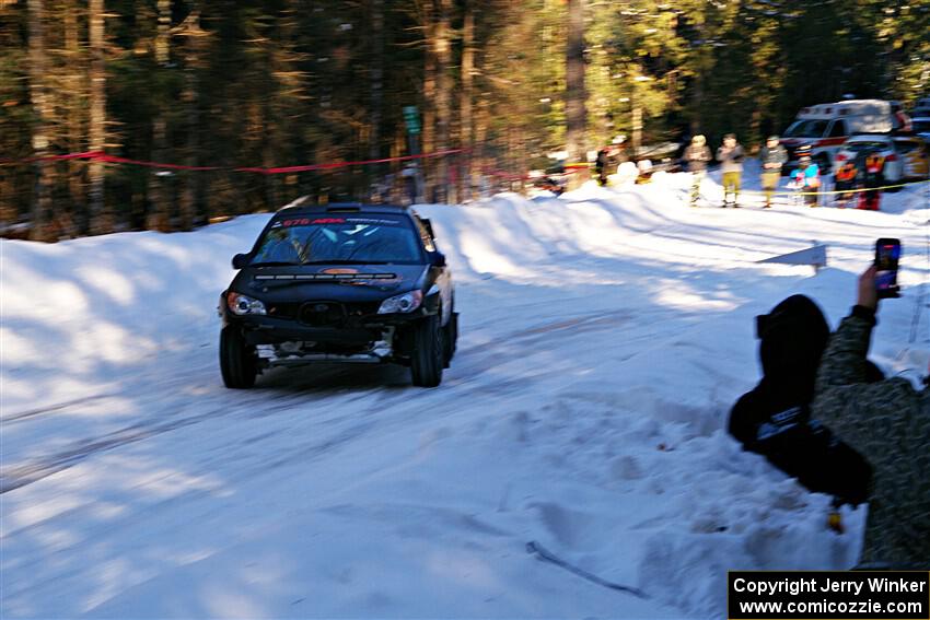 Sam Jacques / Kyle Cooper Subaru Impreza on SS15, Agren-Hunters II.