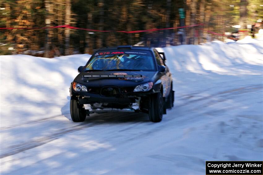 Sam Jacques / Kyle Cooper Subaru Impreza on SS15, Agren-Hunters II.