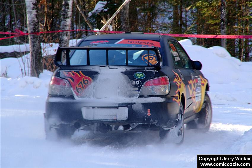 Sam Jacques / Kyle Cooper Subaru Impreza on SS15, Agren-Hunters II.