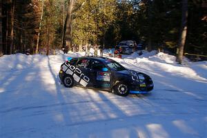Nick Woodman / Ryan Scott Subaru Impreza WRX STi spins on SS15, Agren-Hunters II.