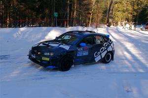 Nick Woodman / Ryan Scott Subaru Impreza WRX STi on SS15, Agren-Hunters II.