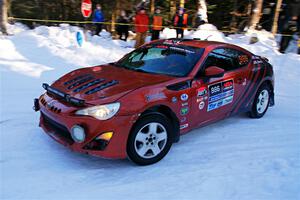 Chris Nonack / Sara Nonack Subaru BRZ on SS15, Agren-Hunters II.