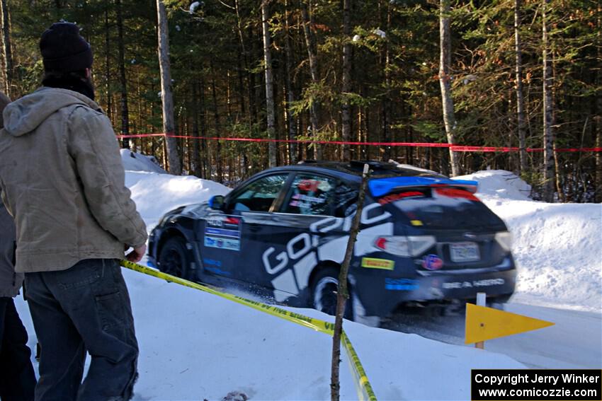 Nick Woodman / Ryan Scott Subaru Impreza WRX STi on SS15, Agren-Hunters II.