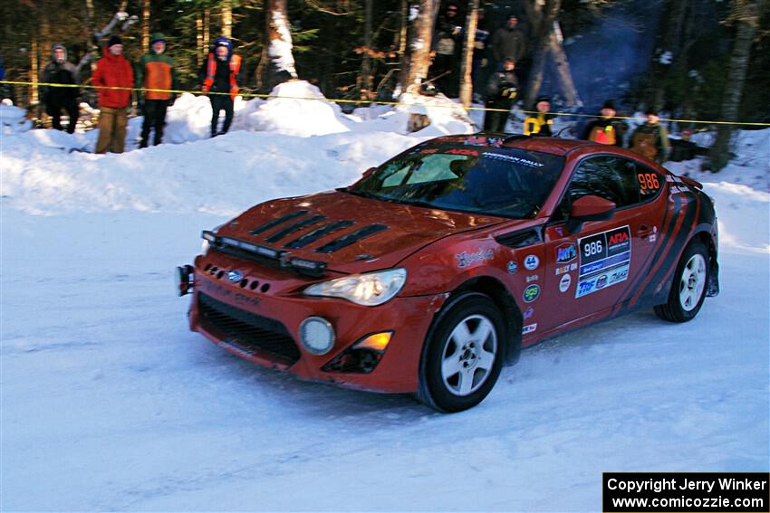 Chris Nonack / Sara Nonack Subaru BRZ on SS15, Agren-Hunters II.