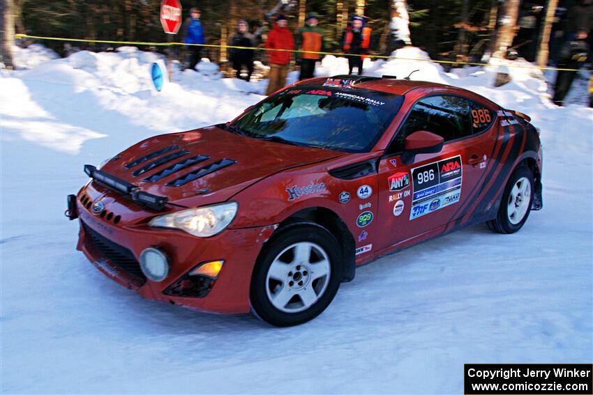 Chris Nonack / Sara Nonack Subaru BRZ on SS15, Agren-Hunters II.