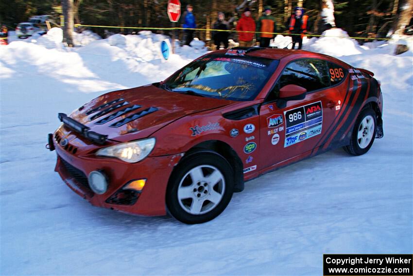 Chris Nonack / Sara Nonack Subaru BRZ on SS15, Agren-Hunters II.