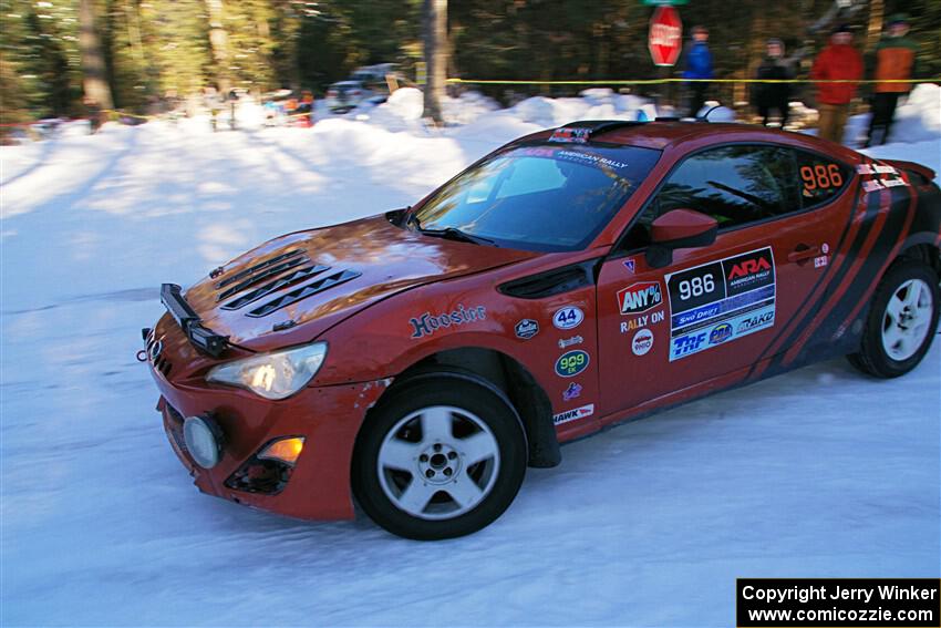 Chris Nonack / Sara Nonack Subaru BRZ on SS15, Agren-Hunters II.