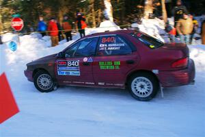 Naoki Ishibashi / Trevor Haight Subaru Impreza on SS15, Agren-Hunters II.