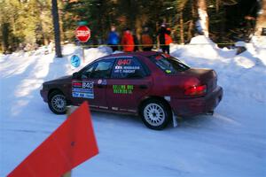Naoki Ishibashi / Trevor Haight Subaru Impreza on SS15, Agren-Hunters II.