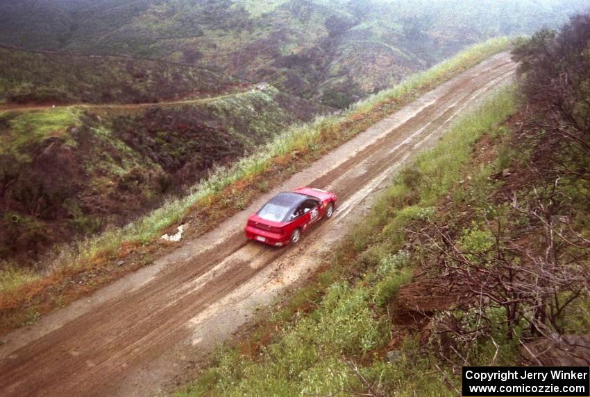 Paul Willemsen  / Travis Bos Mitsubishi Eclipse on Del Sur 1