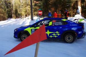 Travis Pastrana / Rhianon Gelsomino Subaru WRX ARA25L on SS15, Agren-Hunters II.