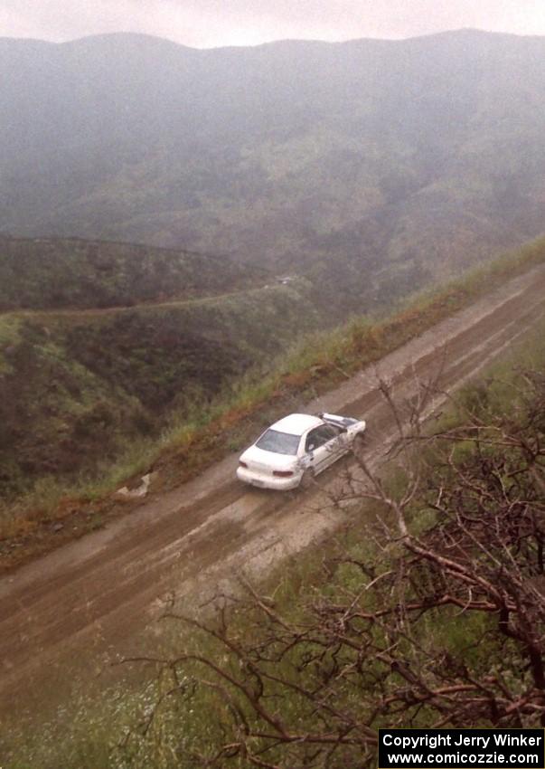 Bruce Brown / Pat Brown Subaru Impreza on Del Sur 1