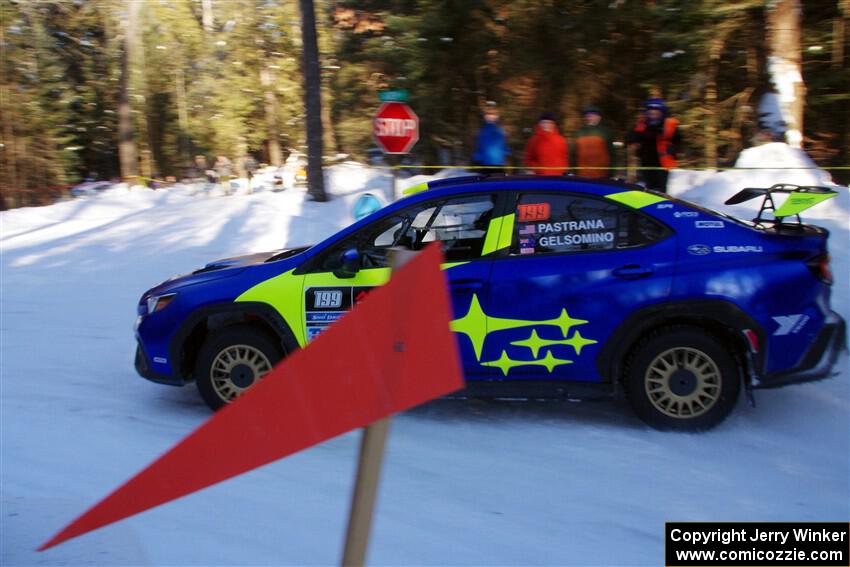 Travis Pastrana / Rhianon Gelsomino Subaru WRX ARA25L on SS15, Agren-Hunters II.