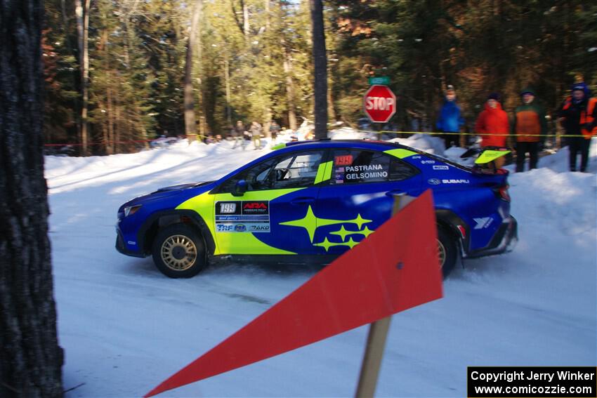 Travis Pastrana / Rhianon Gelsomino Subaru WRX ARA25L on SS15, Agren-Hunters II.