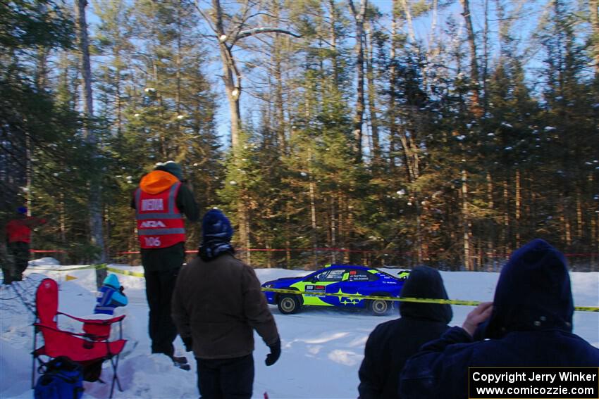 Travis Pastrana / Rhianon Gelsomino Subaru WRX ARA25L on SS15, Agren-Hunters II.