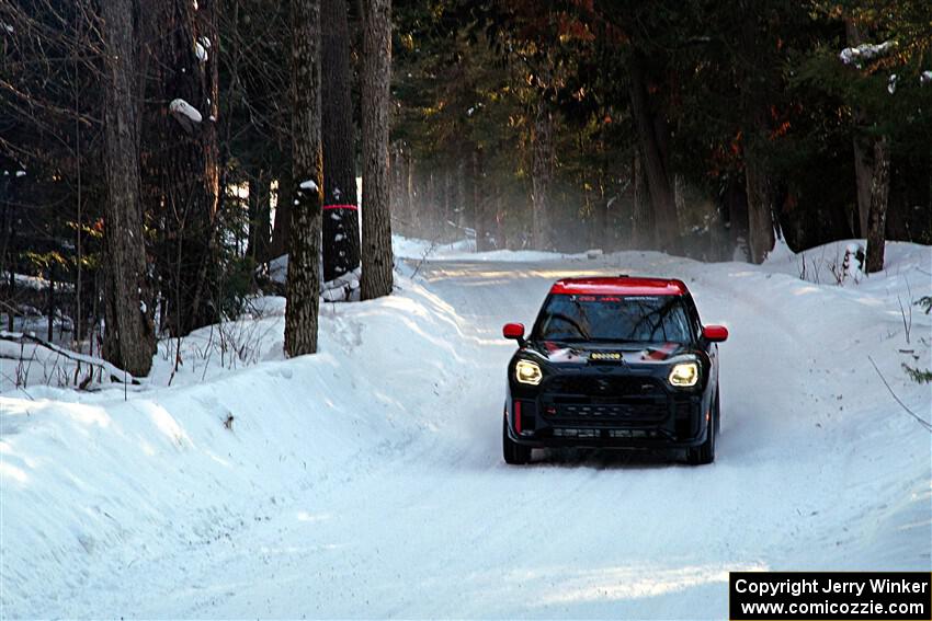 Luis Perocarpi / Mark Wells MINI Countryman JCW All4 on SS15, Agren-Hunters II.