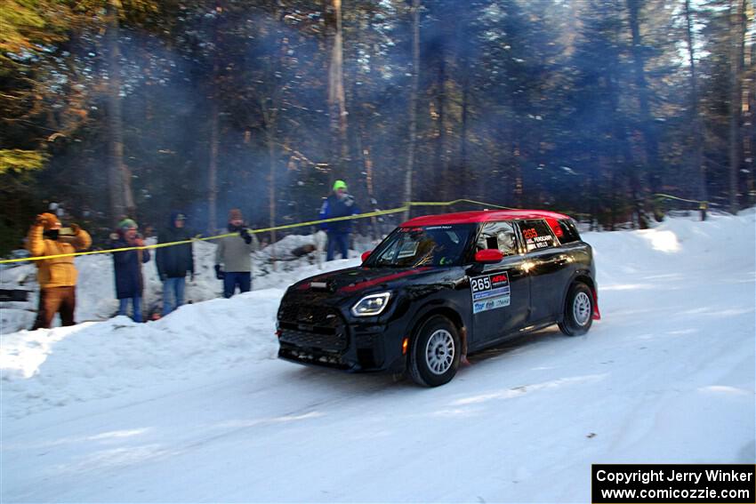 Luis Perocarpi / Mark Wells MINI Countryman JCW All4 on SS15, Agren-Hunters II.