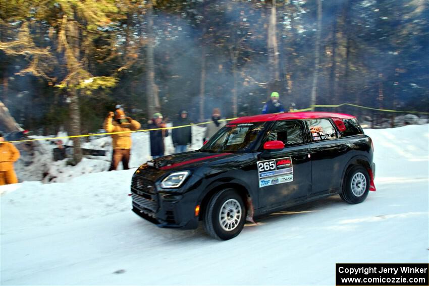 Luis Perocarpi / Mark Wells MINI Countryman JCW All4 on SS15, Agren-Hunters II.