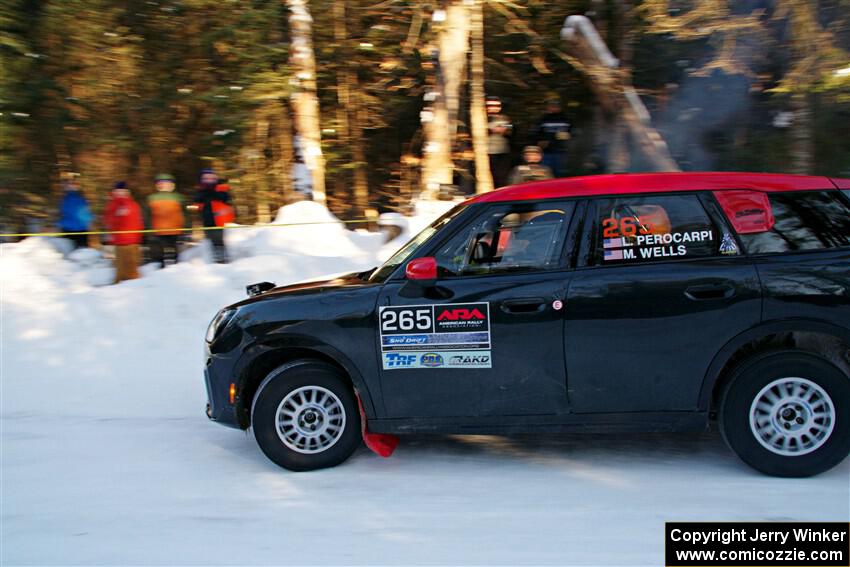 Luis Perocarpi / Mark Wells MINI Countryman JCW All4 on SS15, Agren-Hunters II.