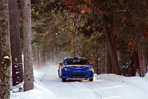 Santiago Iglesias / R.J. Kassel Subaru BRZ on SS15, Agren-Hunters II.
