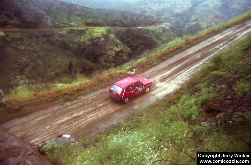 Andrew Grady / Chris Powell VW GTI on Del Sur 1