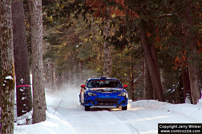 Santiago Iglesias / R.J. Kassel Subaru BRZ on SS15, Agren-Hunters II.