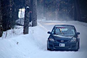 Sandy Liversidge / Tiago Lourenco Mazda Speed 3 on SS15, Agren-Hunters II.