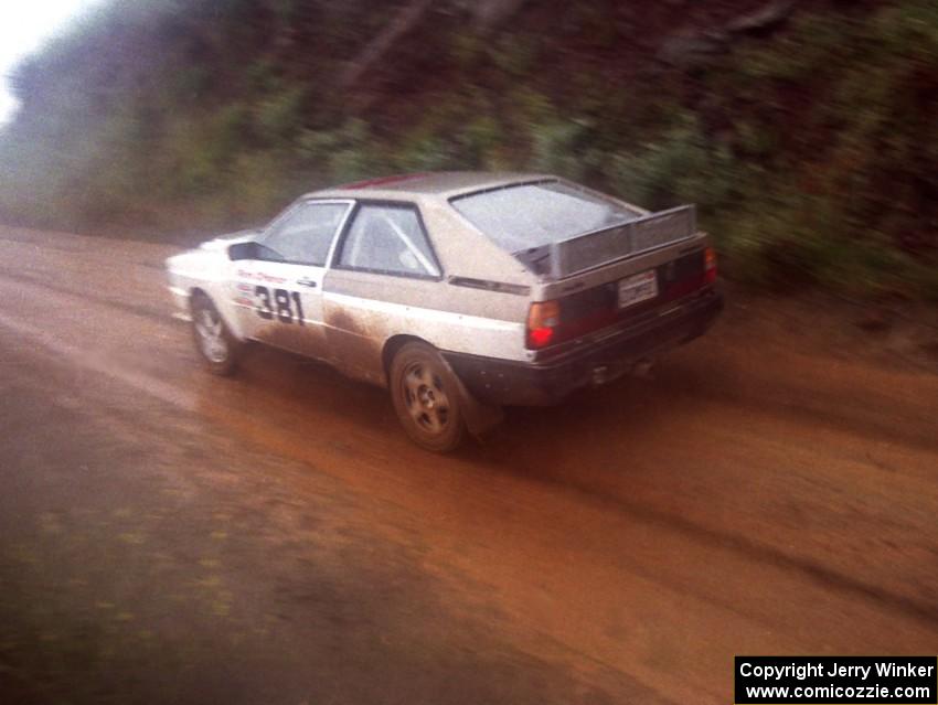 Piers O'Hanlon/ Neil Smith Audi Quattro Coupe on Del Sur 1