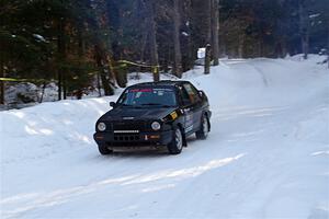 Andy Cowan / John Vinti VW Jetta VR6 on SS15, Agren-Hunters II.