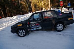 Andy Cowan / John Vinti VW Jetta VR6 on SS15, Agren-Hunters II.