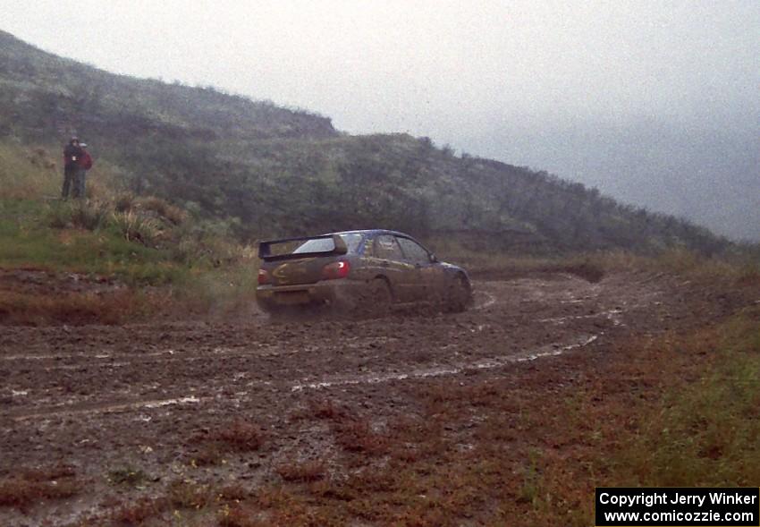 Mark Lovell / Steve Turvey Subaru WRX STi on Del Sur 2