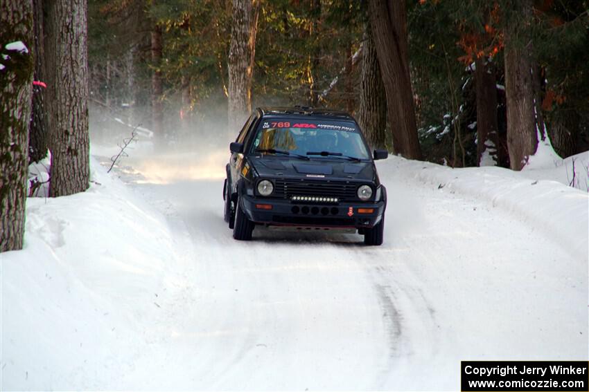 Andy Cowan / John Vinti VW Jetta VR6 on SS15, Agren-Hunters II.