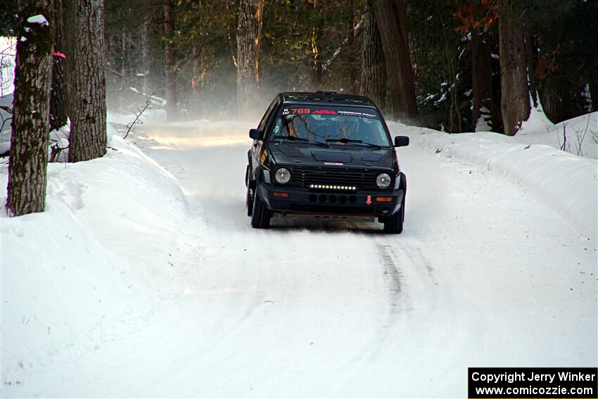 Andy Cowan / John Vinti VW Jetta VR6 on SS15, Agren-Hunters II.