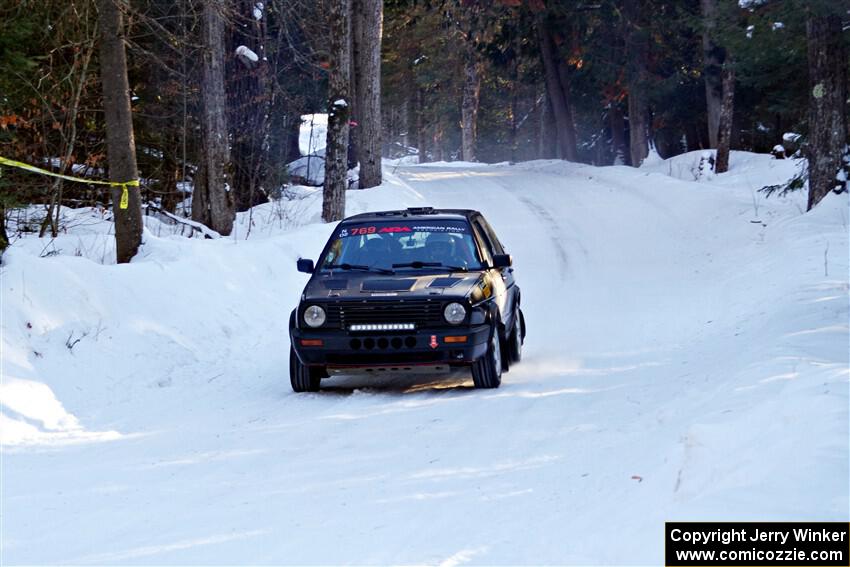 Andy Cowan / John Vinti VW Jetta VR6 on SS15, Agren-Hunters II.