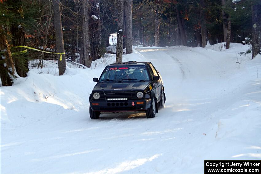 Andy Cowan / John Vinti VW Jetta VR6 on SS15, Agren-Hunters II.