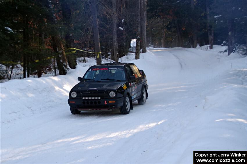 Andy Cowan / John Vinti VW Jetta VR6 on SS15, Agren-Hunters II.