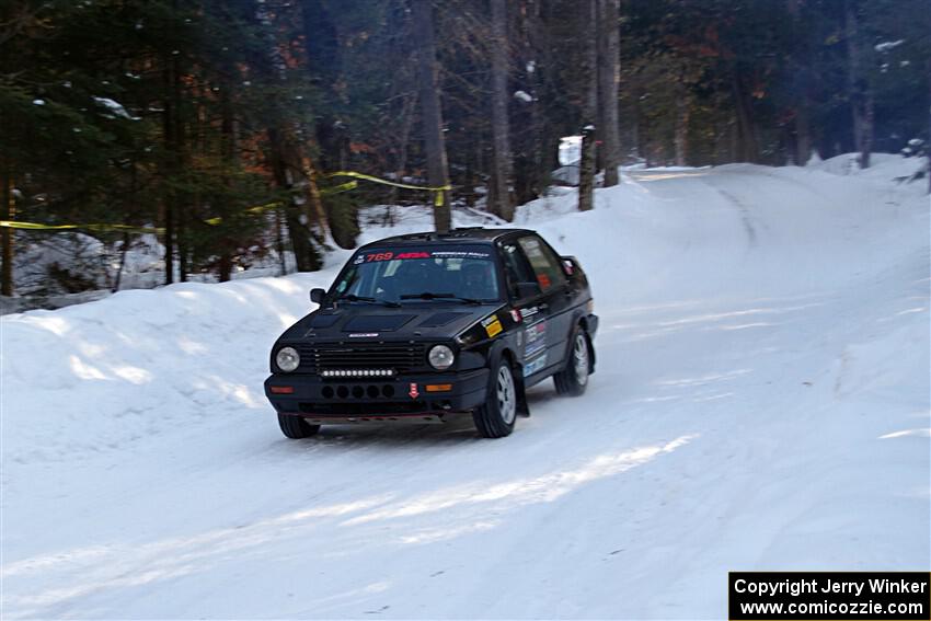 Andy Cowan / John Vinti VW Jetta VR6 on SS15, Agren-Hunters II.