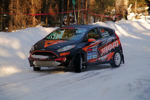 Stepan Kravets / Bohdan Kravets Ford Fiesta ST on SS15, Agren-Hunters II.