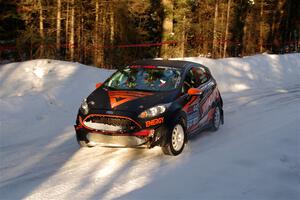 Stepan Kravets / Bohdan Kravets Ford Fiesta ST on SS15, Agren-Hunters II.