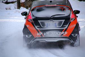 Stepan Kravets / Bohdan Kravets Ford Fiesta ST on SS15, Agren-Hunters II.