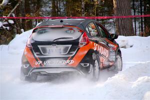 Stepan Kravets / Bohdan Kravets Ford Fiesta ST on SS15, Agren-Hunters II.