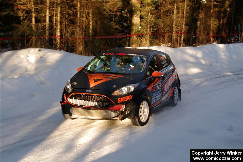Stepan Kravets / Bohdan Kravets Ford Fiesta ST on SS15, Agren-Hunters II.