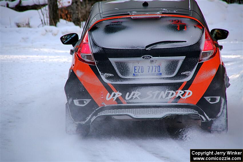 Stepan Kravets / Bohdan Kravets Ford Fiesta ST on SS15, Agren-Hunters II.