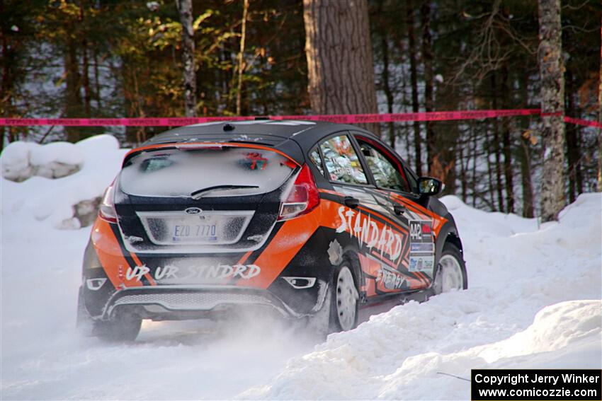 Stepan Kravets / Bohdan Kravets Ford Fiesta ST on SS15, Agren-Hunters II.