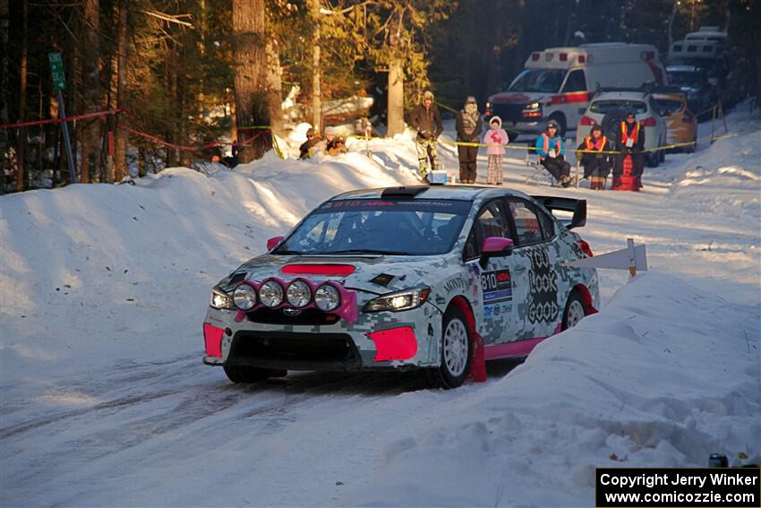 Brad Hayosh / Neil Moser Subaru WRX STi on SS15, Agren-Hunters II.